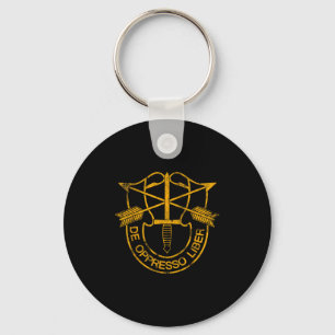 Amerikaanse Special Forces Veteraan Logo Patriotic Sleutelhanger