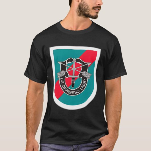 Amerikaanse speciale eenheden 20e speciale eenhede t-shirt (Voorkant)