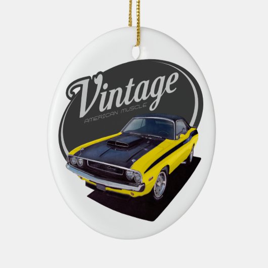 -Amerikaanse Spier Challenger Keramisch Ornament (Rechts)