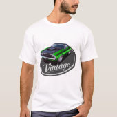 -Amerikaanse Spier Challenger T-shirt (Voorkant)