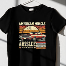 Amerikaanse spier t-shirt