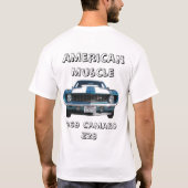 Amerikaanse spieren, 1969 Camaro Z28 T-shirt (Achterkant)