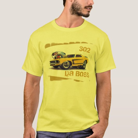 Amerikaanse spieren, Da Boss T-shirt (Voorkant)