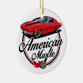 Amerikaanse spieren keramisch ornament (Rechts)