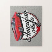 Amerikaanse spieren legpuzzel (Verticaal)