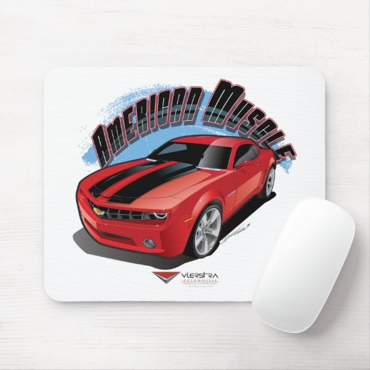 Amerikaanse spieren muismat (Met muis)