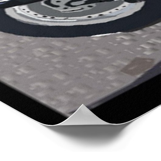 Amerikaanse spieren poster (Hoek)