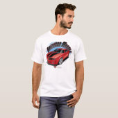 Amerikaanse spieren t-shirt (Voorkant volledig)