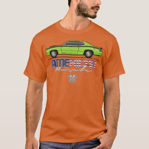 Amerikaanse spieren t-shirt