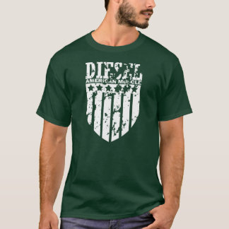 Amerikaanse spieren t-shirt