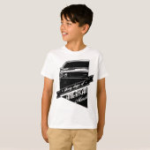 Amerikaanse spierwagen de Challenger uit 1970 T-shirt (Voorkant volledig)
