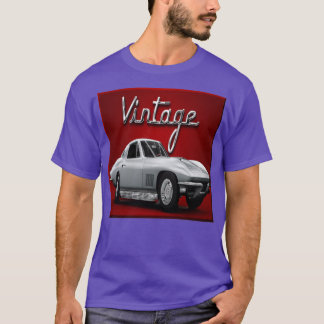 -Amerikaanse spierwagen T-shirt