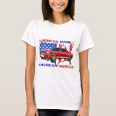 Amerikaanse spierwagen t-shirt (Voorkant)