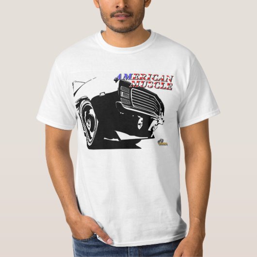 Amerikaanse spierwagen t-shirt (Voorkant)