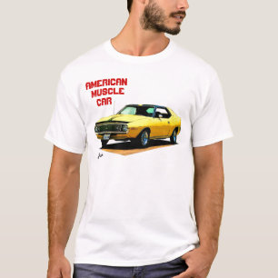 Amerikaanse spierwagen t-shirt