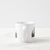 Amerikaanse Spirit cutout espresso mok (Achterkant)