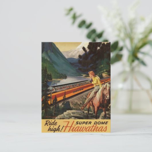  Amerikaanse spoorweg, Verenigde Staten - Briefkaart (Staand voorkant)