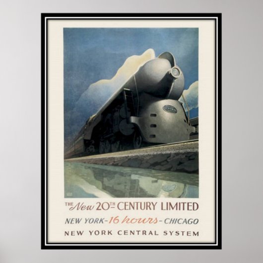  Amerikaanse spoorweg, Verenigde Staten - Poster (Voorkant)