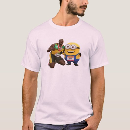 Amerikaanse Sprinter & Gele Sidekick T-shirt (Voorkant)