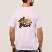 Amerikaanse Sprinter & Gele Sidekick T-shirt (Achterkant)