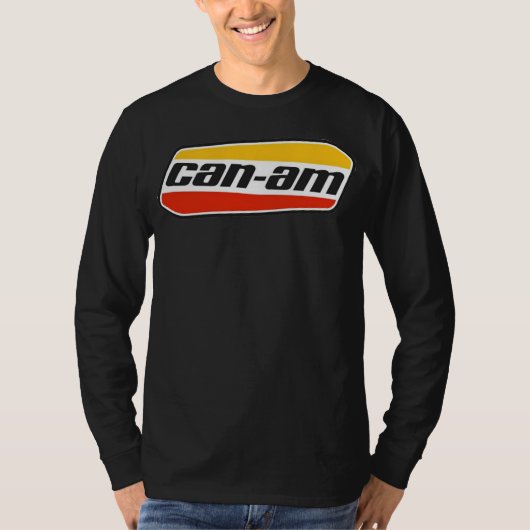 Amerikaanse Spyder Ryders - Retro Can-Am Logo 2 T-shirt (Voorkant)