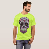 Amerikaanse Spyder Ryders - Skull Calaveras Front T-shirt (Voorkant volledig)