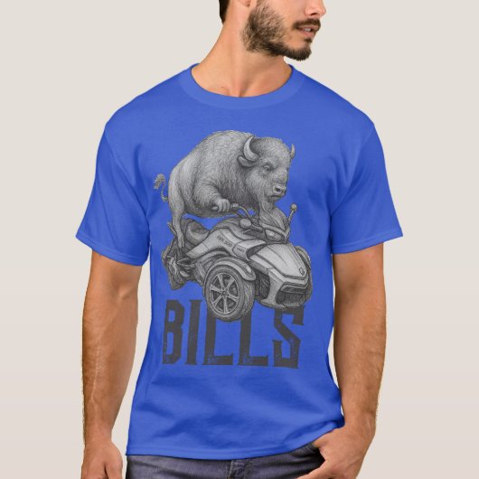 Amerikaanse Spyder Ryders - Spyder Bills T-shirt (Voorkant)