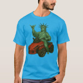 Amerikaanse Spyder Ryders - Spyder Statue Liberty T-shirt (Voorkant)