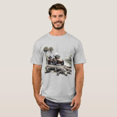 Amerikaanse Spyder Ryders - Swamp & Gator T-shirt (Voorkant volledig)