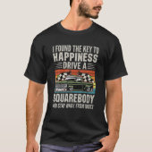 Amerikaanse Squarebody Truck Lover Classic Pickup  T-shirt (Voorkant)