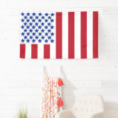 Amerikaanse staat Amerikaanse vlag Spandoek (Insitu)