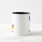 Amerikaanse staat california-texas mok (Midden)