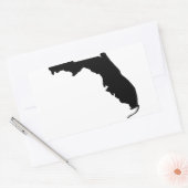 Amerikaanse staat Florida Rechthoekige Sticker (Envelop)