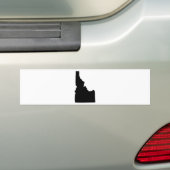 Amerikaanse staat Idaho Bumpersticker (Op auto)