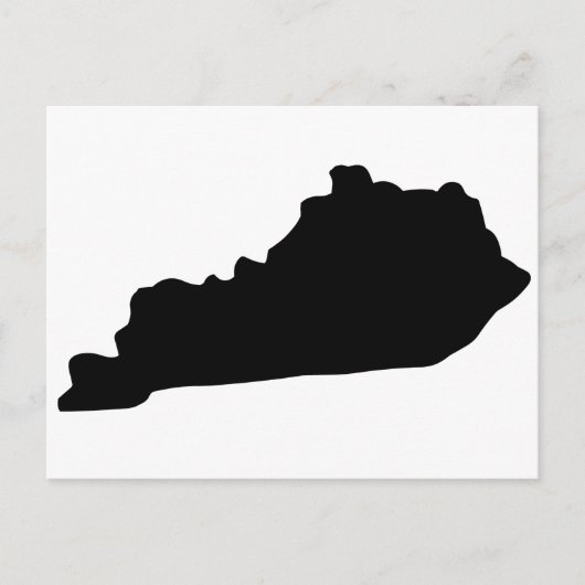 Amerikaanse staat Kentucky Briefkaart (Voorkant)
