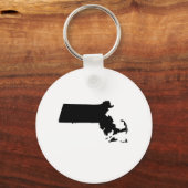 Amerikaanse staat Massachusetts Sleutelhanger (Voorkant)