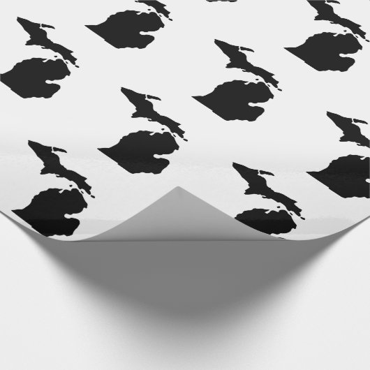 Amerikaanse staat Michigan Cadeaupapier (Hoek)