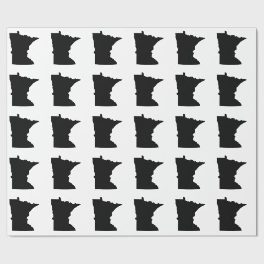 Amerikaanse staat Minnesota Cadeaupapier (Vlak)