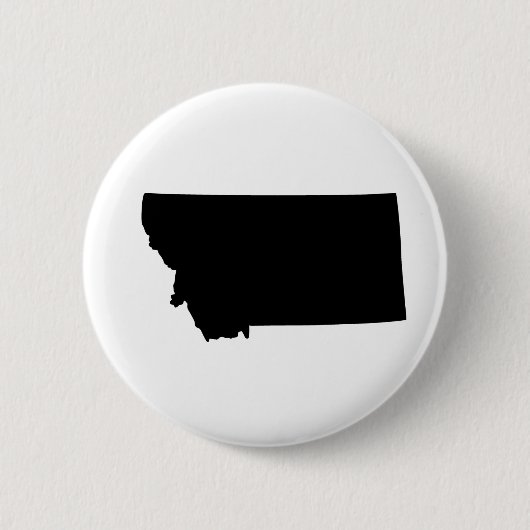 Amerikaanse staat Montana Ronde Button 5,7 Cm (Voorkant)