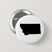 Amerikaanse staat Montana Ronde Button 5,7 Cm (Voorkant /achterkant)