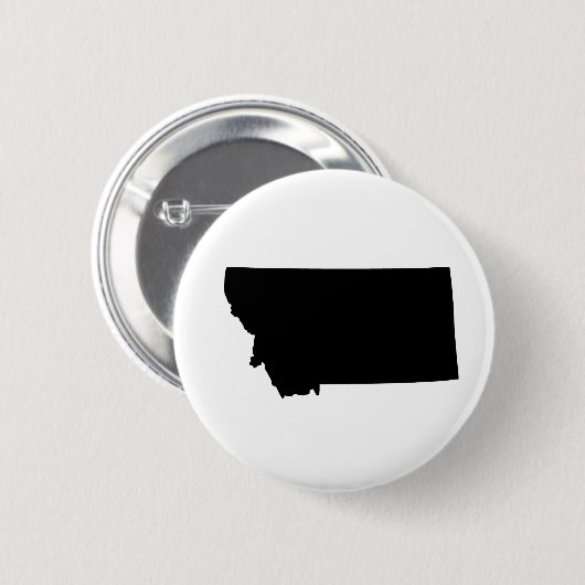 Amerikaanse staat Montana Ronde Button 5,7 Cm (Voorkant /achterkant)