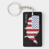 Amerikaanse staat National Keychai Sleutelhanger (Voorkant)