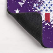 Amerikaanse staat National Peace Flag Splat Est 17 Muismat (Hoek)