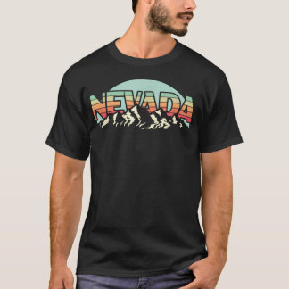 Amerikaanse staat Nevada - Bergnatuur uit het verl T-shirt