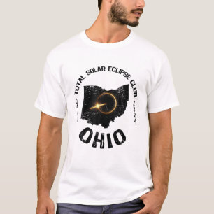 Amerikaanse staat voor totale zonnebrand Ohio 2024 T-shirt