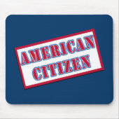 Amerikaanse staatsburger muismat (Voorkant)