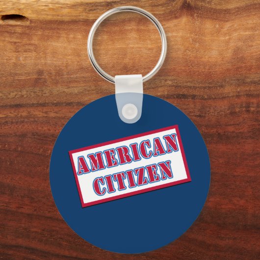 Amerikaanse staatsburger sleutelhanger (Voorkant)