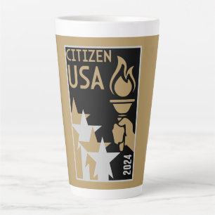 Amerikaanse staatsburgerschap geschenken latte mok