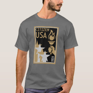 Amerikaanse staatsburgerschap geschenken t-shirt