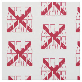 Amerikaanse staatsvlag Alabama Stof